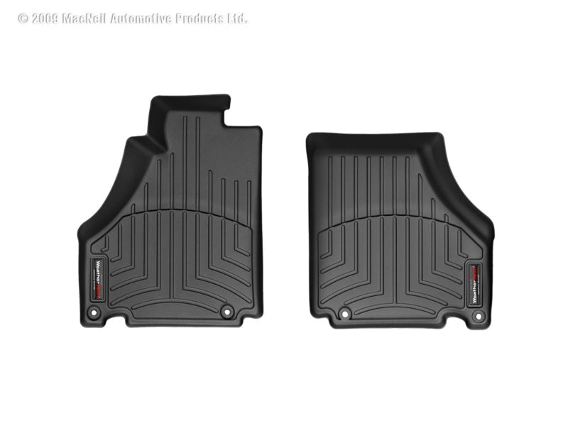 WeatherTech WT FloorLiner - Front - Blk Floor Mats Floor Mats - Rubber main image