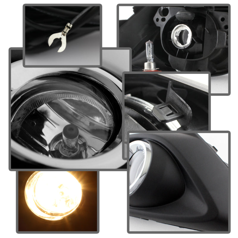 Spyder Mazda 3 2014+ OEM Fog Light w/Switch- Clear FL-MM32014-C 5077776 5077776 User 1
