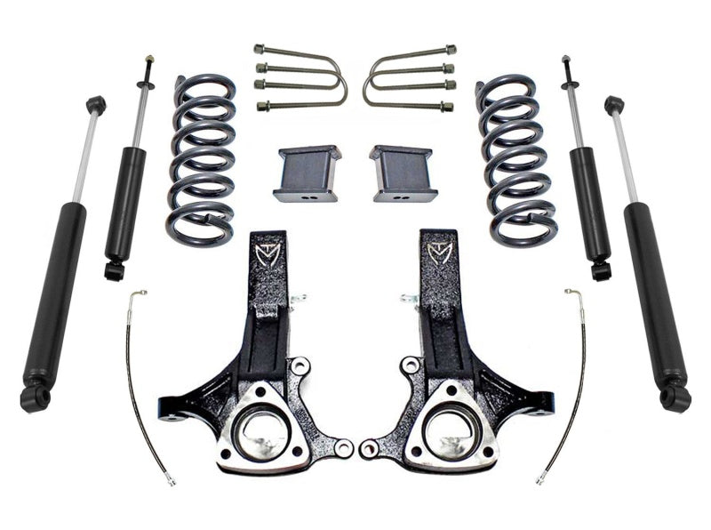 MaxTrac 02-08 Dodge RAM 1500 2WD 4.7L V8 7in/4in MaxPro Spindle Lift Kit w/MaxTrac Shocks K882170 K882170 Photo - Primary