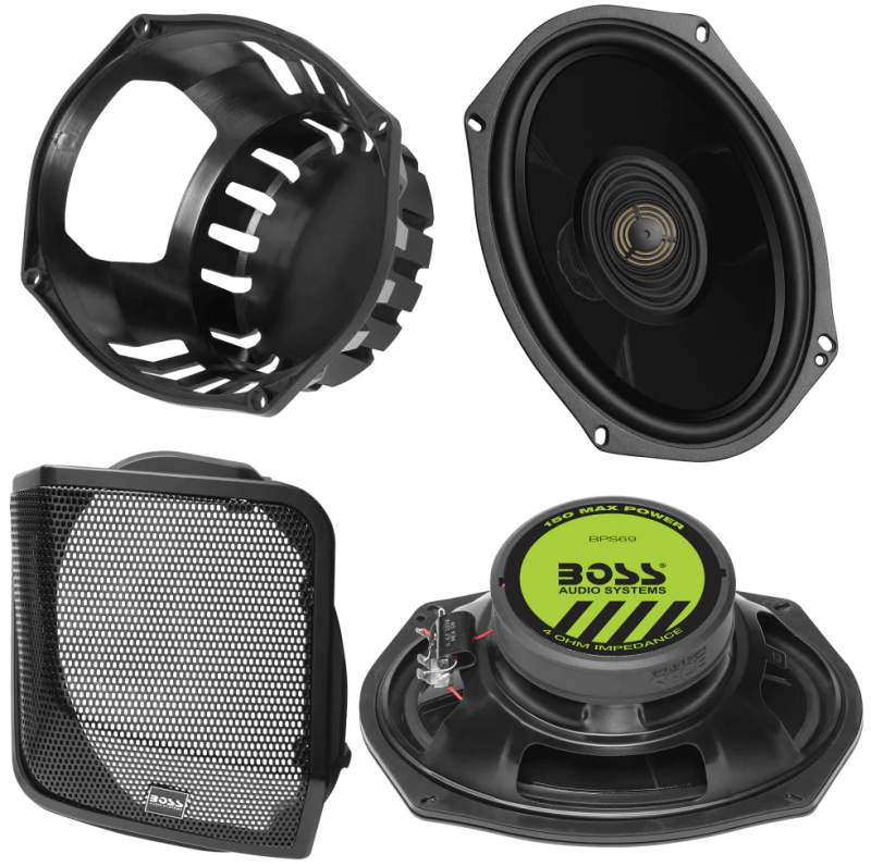 Boss Audio Systems Harley Davidson 6 x 9 Inch Saddlebag Speaker Kit BHD14 BHD14 User 1