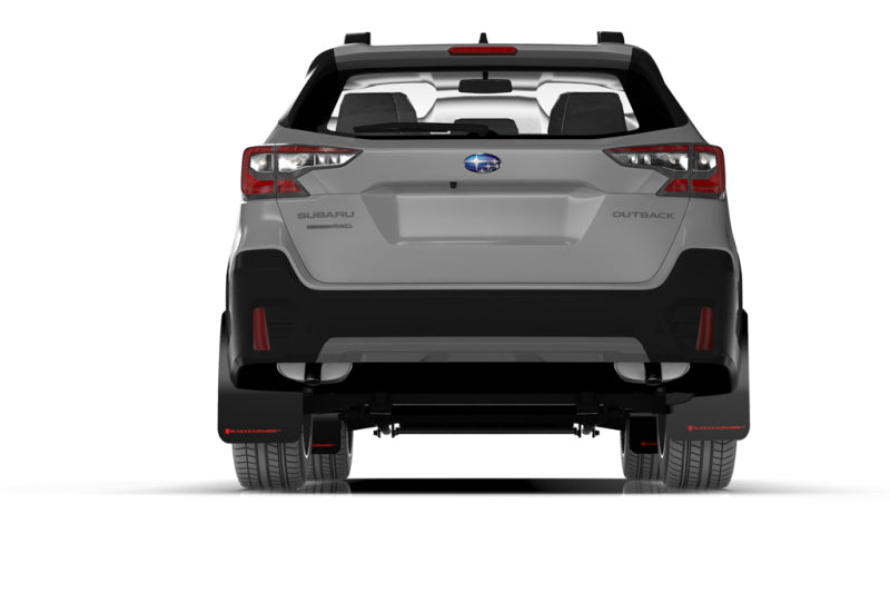 Rally Armor 20+ Subaru Outback UR Black Mud Flap w/ Silver Logo MF66-UR-BLK/SIL MF66-UR-BLK/SIL User 3