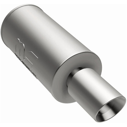 MagnaFlow 7" Round Center/Center Performance Muffler With Tip 14826 Photo - out of package