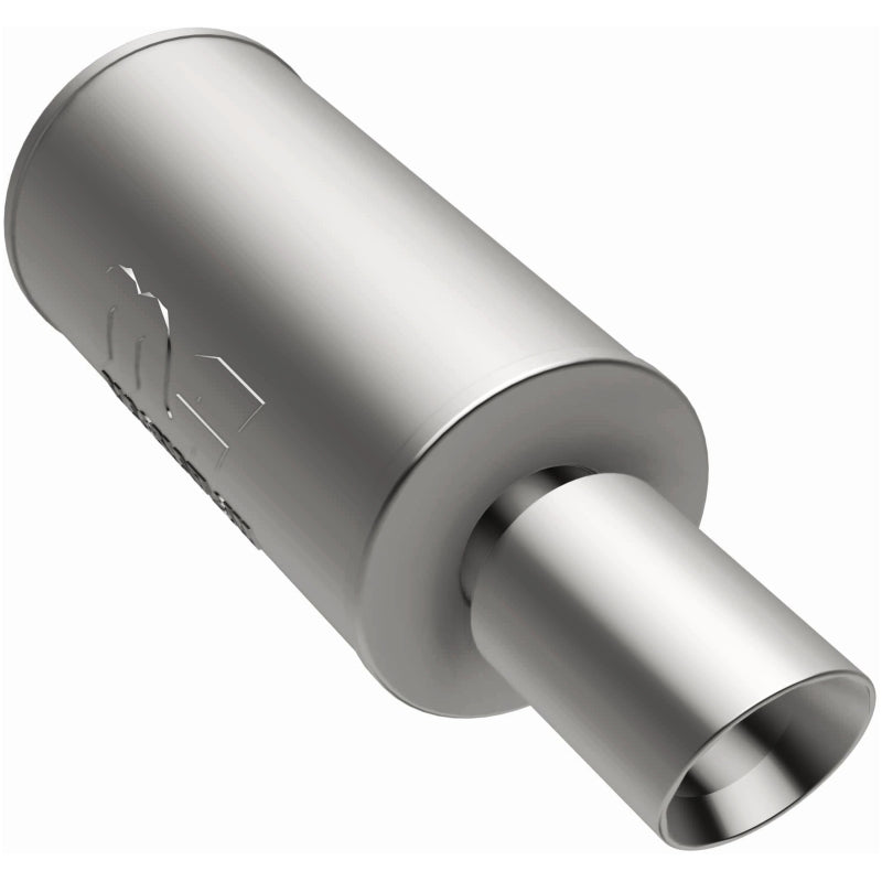 MagnaFlow 7" Round Center/Center Performance Muffler With Tip 14826 Photo - out of package