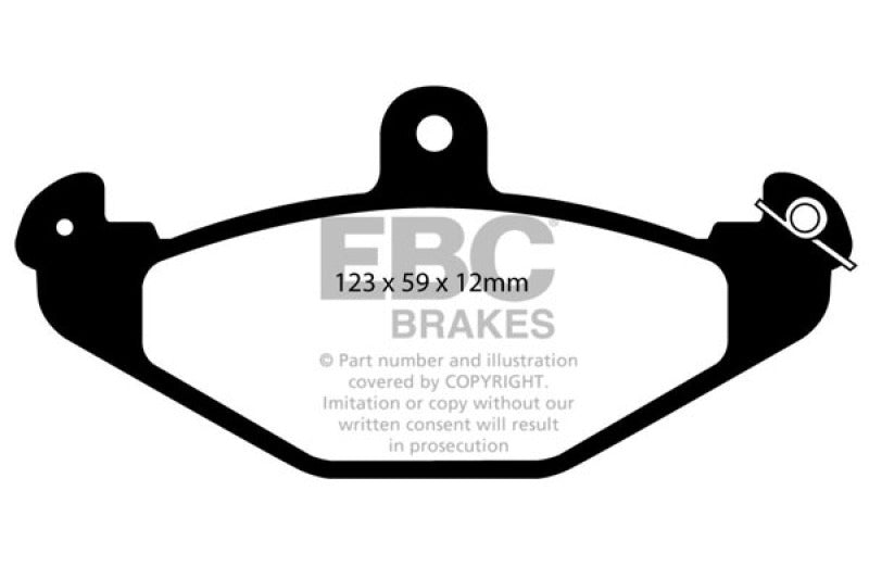 EBC Disc Brake Pad Set DP4885/2R Photo - Primary