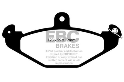EBC Disc Brake Pad Set DP4885/2R Photo - Primary