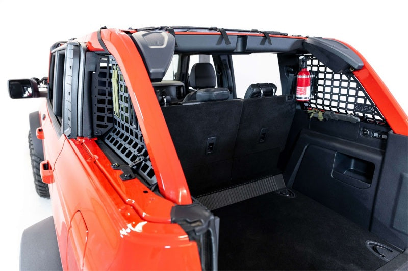 Addictive Desert Designs ADD 21-23 Ford Bronco & Bronco Raptor Rear Window Molle Storage Panels AC2302801NA AC2302801NA Photo - Mounted