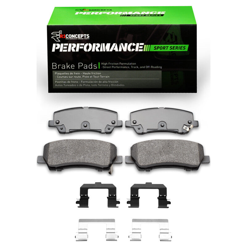R1 Concepts RNC Performance Sport Brake Pads Brakes, Rotors & Pads Brake Pads - Performance main image