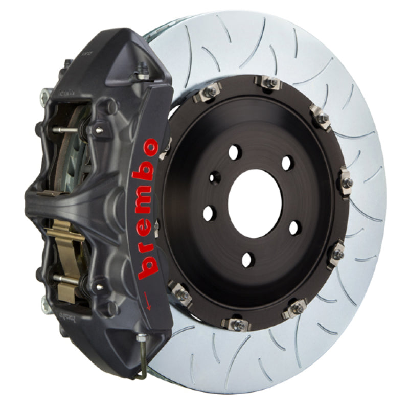 Brembo 18+ RS5 Front GTS BBK 6 Piston Cast 405x34 2pc Rotor Slotted Type-3-Black HA 1N3.9545AS