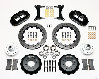 Wilwood Narrow Superlite 6R Front Hub Kit 12.88in Drilled 79-87 GM G Body 140-12298-D 140-12298-D Photo - Primary