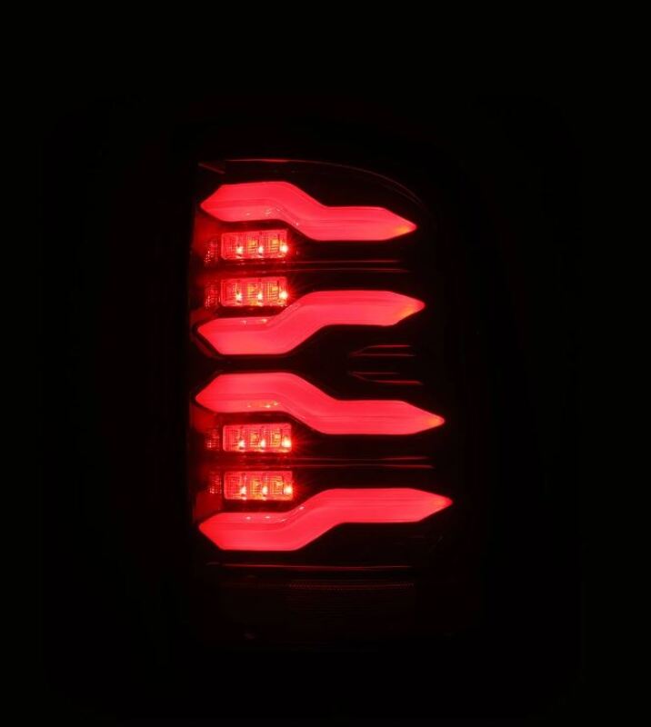 AlphaRex 09-18 Dodge RAM LUXX-Series LED Taillights Black Red w/Actv Light & SS 640002 640002 User 3