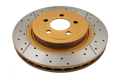 DBA 09-20 Dodge Challenger Front Drilled & Slotted Street Series Rotor 2438X 2438X Photo - Primary