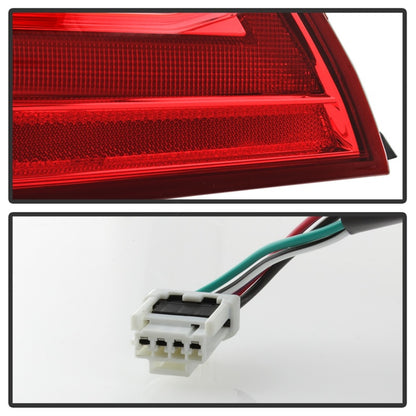 SPYDER xTune 16-18 Nissan Altima 4DR Driver Side Tail Light - OEM Outter Left (ALT-JH-NA16-4D-OE-OL) 9943003 9943003 Photo - Unmounted