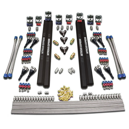 Nitrous Express 8 Cyl SX2 Nozzle Intake Plumbing Kit (Incl Hardware) 13387 13387 Photo - Primary