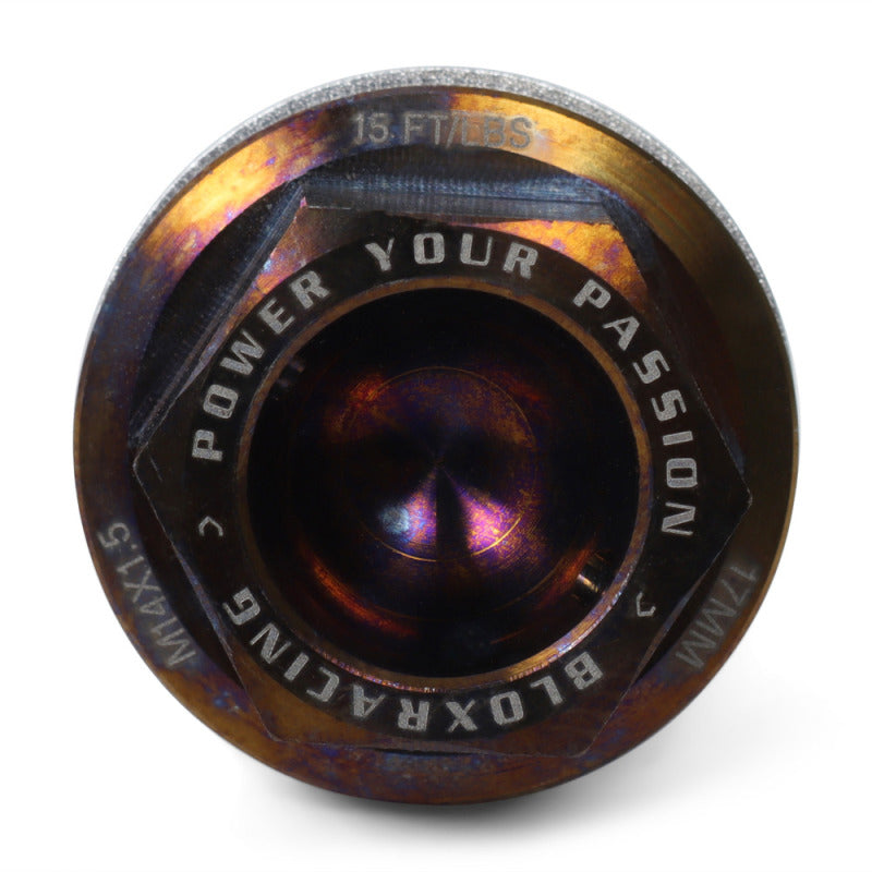 BLOX Racing Titanium Magnetic Oil Drain Plug - Honda M14X1.5 BXAC-00405-TI BXAC-00405-TI User 1