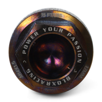 BLOX Racing Titanium Magnetic Oil Drain Plug - Honda M14X1.5 BXAC-00405-TI BXAC-00405-TI User 1