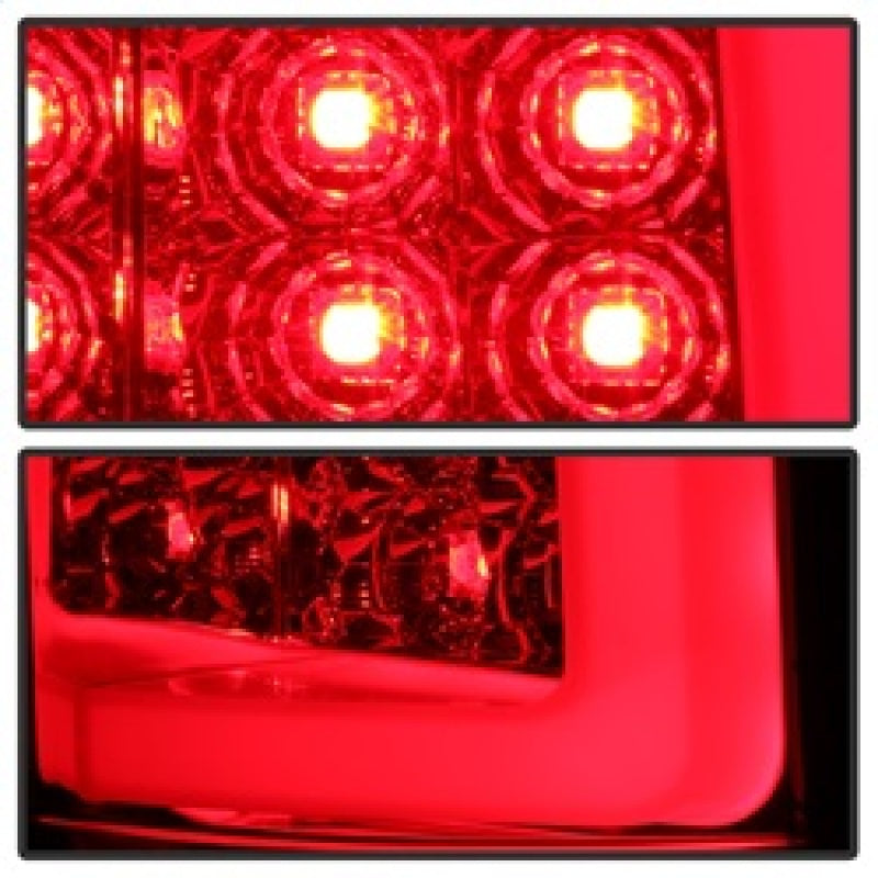 Spyder 07-13 Silverado (Will Not Work w/2010 921 Bulb) V3 Tail Lights Rd/Clr ALT-YD-CS07V3-LBLED-RC 5084101 5084101 Photo - Unmounted