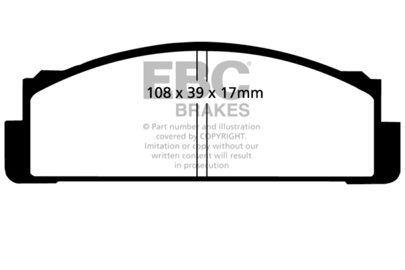 EBC Disc Brake Pad Set DP2116 Photo - Primary
