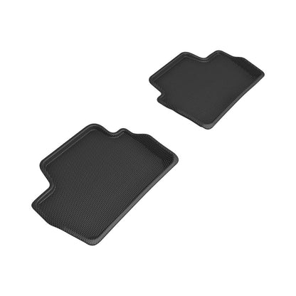 3D MAXpider 22-23 BMW 2 Series Coupe KAGU 2nd Row Floor Mats - Black L1BM12521509 L1BM12521509 Photo - Primary