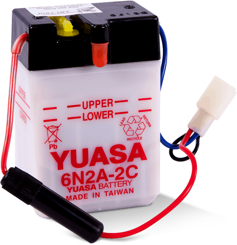 Yuasa Battery Yuasa 6N2A-2C Conventional 6 Volt Battery YUAM262AC