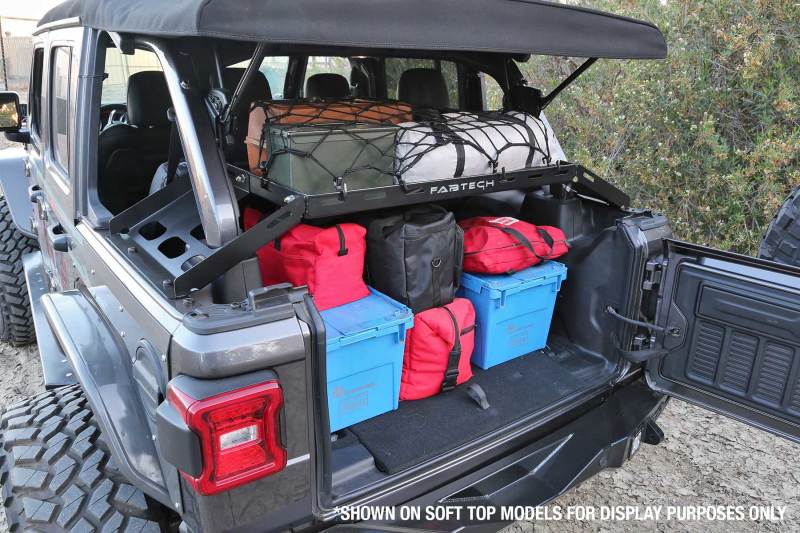 Fabtech Cargo Rack - 3 Piece Construction - 150 lbs. Capacity FTS24211 Photo - lifestyle view