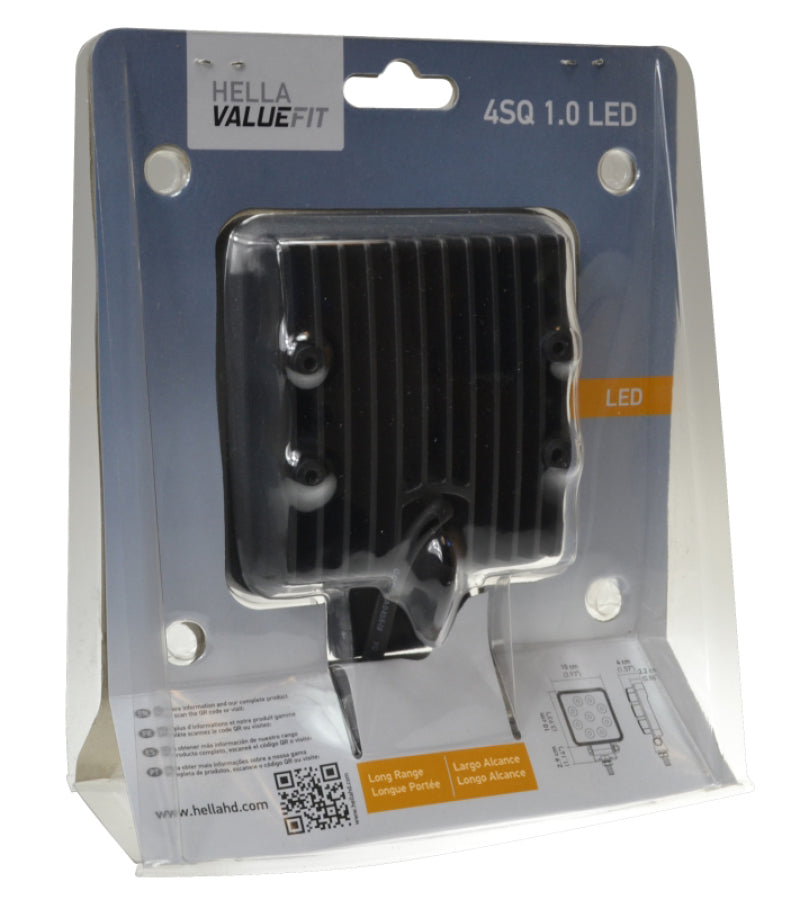 Hella ValueFit Work Light 4SQ 1.0 LED MV LR LT 357102002 357102002 Photo - in package