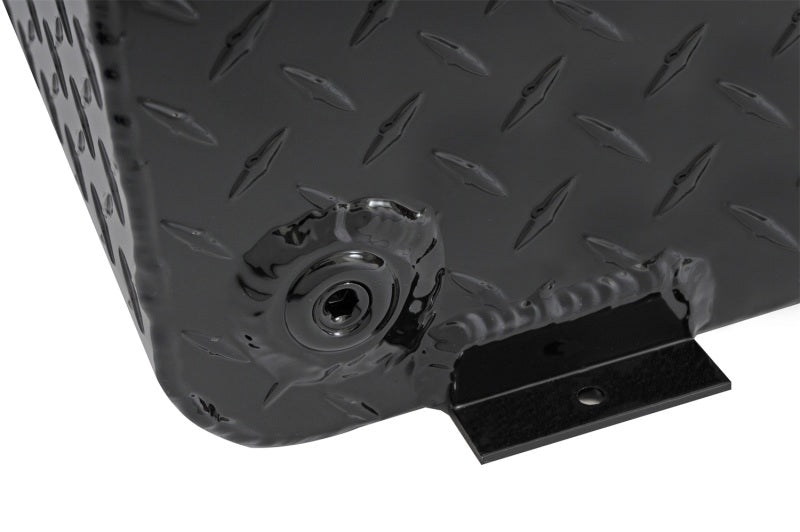 Dee Zee Deezee Universal Tanks - Auxiliary L-Shape Black Tread Aluminum (80 Gal) DZ91767XB DZ91767XB Photo - Unmounted