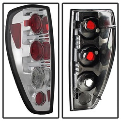Spyder Chevy Colorado 04-13/GMC Canyon 04-13 Euro Style Tail Lights Chrome ALT-YD-CCO04-C 5001429 5001429 Photo - Unmounted