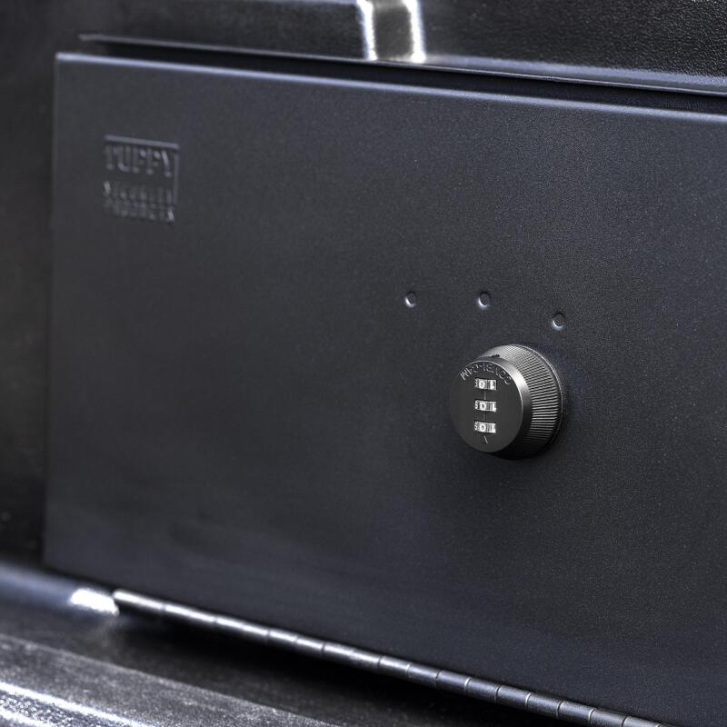 Tuffy Products Tuffy Truck Bed Lockbox W/ Combo Lock For Toyota Tacoma 161-01-A 161-01-A Photo - Close Up