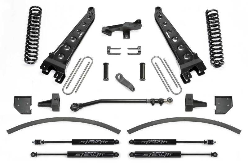 Fabtech 8 in.Radius Arm System w/ Stealth Shocks K2265M Photo - Primary