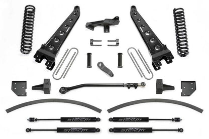 Fabtech 8 in.Radius Arm System w/ Stealth Shocks K2265M Photo - Primary