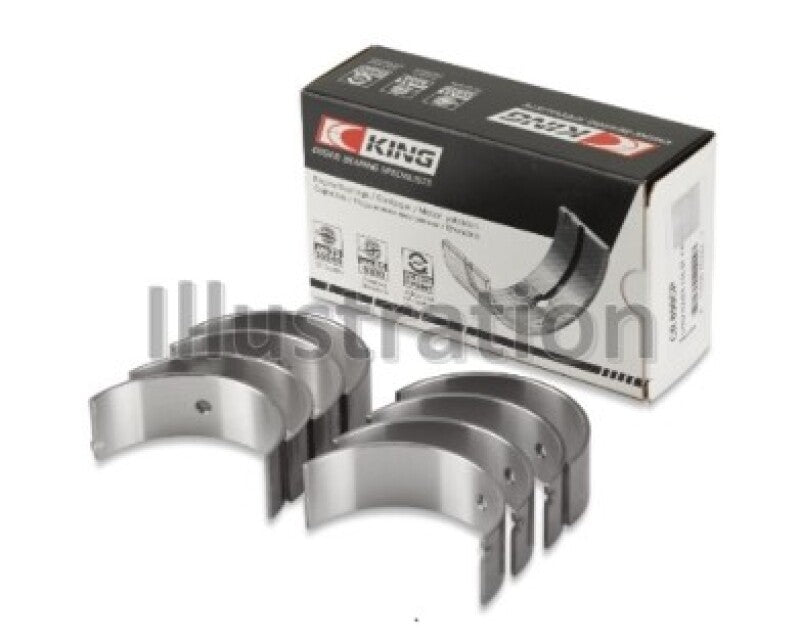 King Engine Bearings King Daewoo/GM/Isuzu/Opel/Vauxhall (Size 0.5) Rod Bearing Set CR4106AM0.5 CR4106AM0.5 Photo - Primary
