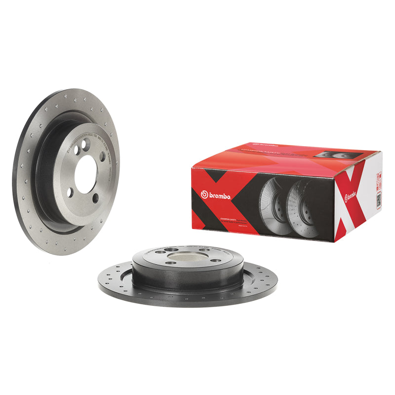 Brembo OE BRE Drilled UV Coated Rotors Brakes, Rotors & Pads Brake Rotors - Drilled main image