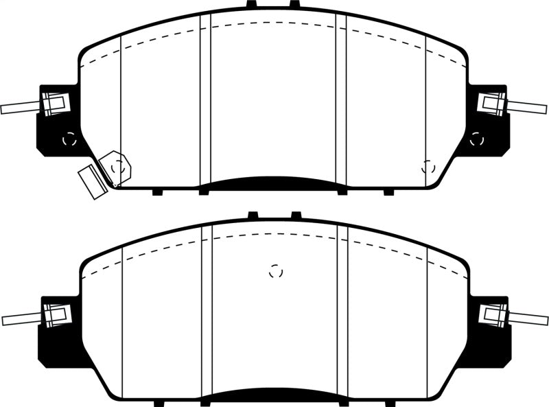 EBC 2016+ Honda Accord LX Sedan 2.4L Greenstuff Front Brake Pads DP23062 DP23062 Photo - Primary