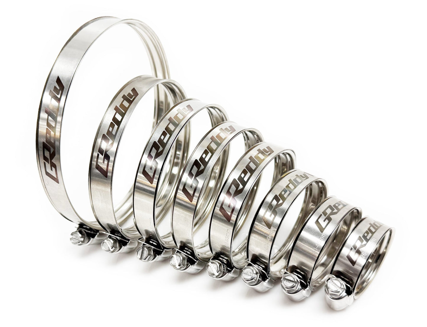 GReddy STAINLESS 26-39MM GREDDY DUAL-BEAD BOOST CLAMPS - () 22410039S
