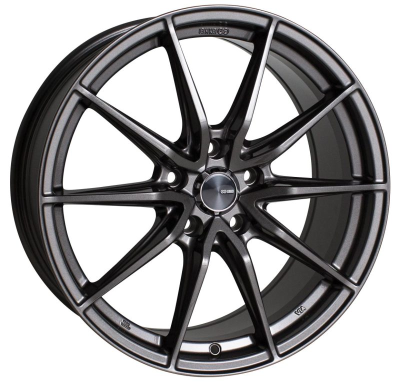 Enkei Draco Wheel Antrhracite 17x7.5 +45 5x114.3 509-775-6545AP Photo - Primary