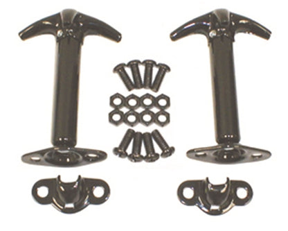 Rugged Ridge Hood Catch Kit,Black;41-95 Jeep CJ/Wrangler YJ 11210.01 Photo - Primary