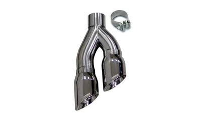 Corsa Performance 3in Inlet 4in Pro Series Twin Side Swept Exhaust Tip Kit 14031 Photo - Primary