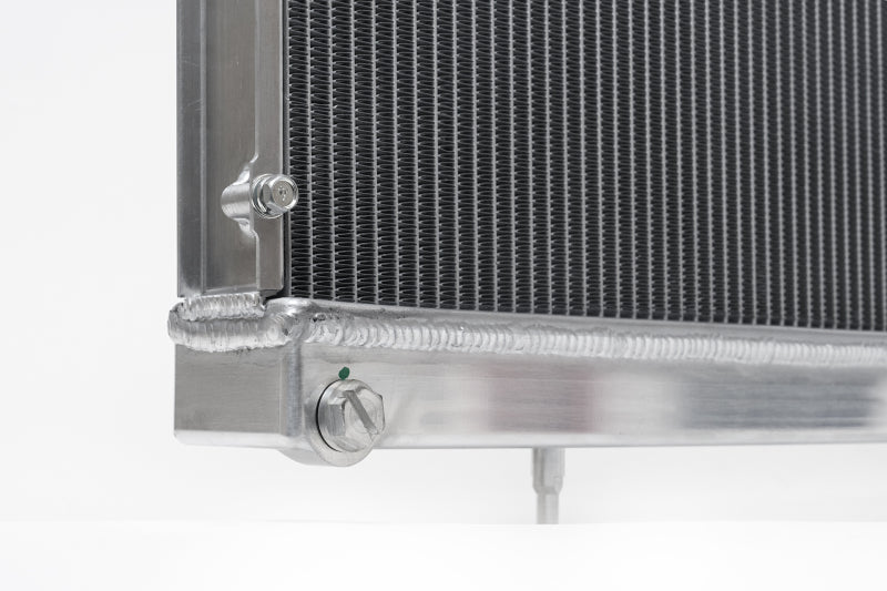 CSF R32 Nissan Skyline GT-R / GT-S Full Billet Aluminum High-Performance Radiator - Raw Finish 7217 7217 Photo - Close Up