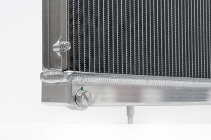 CSF R32 Nissan Skyline GT-R / GT-S Full Billet Aluminum High-Performance Radiator - Raw Finish 7217 7217 Photo - Close Up