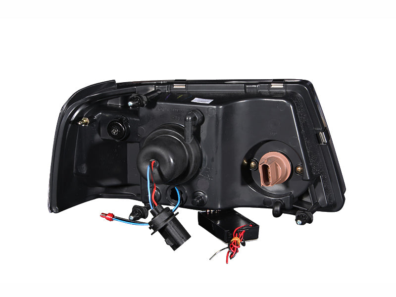 Anzo 2001-2011 Ford Ranger Projector Headlights w/ Halo Black (CCFL) 1 pc 111152 Photo - Unmounted