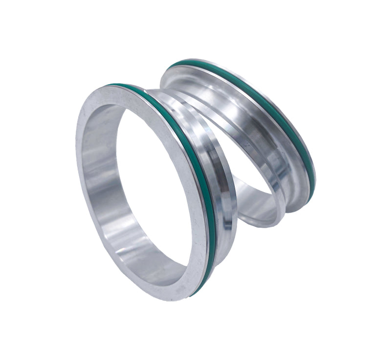 Granatelli Motor Sports Granatelli Stainless Steel Dual Seal Clamp 4.0in Weld-On Ferrule Set 318540FS 318540FS User 3