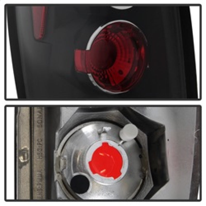 Spyder Chevy Avalanche 02-06 Euro Style Tail Lights Black ALT-YD-CAV04-BK 5001108 5001108 Photo - Unmounted