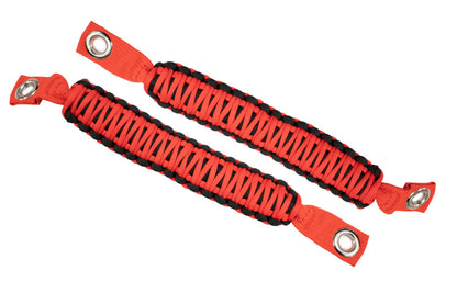 Fishbone Offroad 07-18 Wrangler JK A Pillar Sound Bar Red Paracord Grab Handles FB55284 FB55284 Photo - Primary