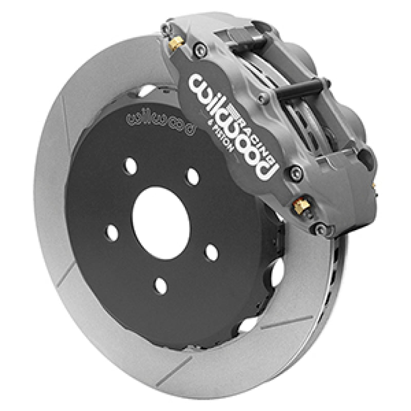 Wilwood Superlite/ST 6 Piston Street Kit w/ 327mm x 28mm Slotted Rotor - Hard Ano 140-16848 140-16848 User 1