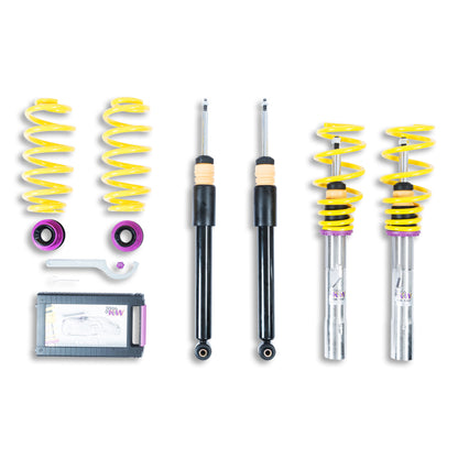 KW Coilover Kit V1 Volkswagen Tiguan (MQB) FWD and AWD w/o Electronic Dampers 102800BB 102800BB Photo - Primary