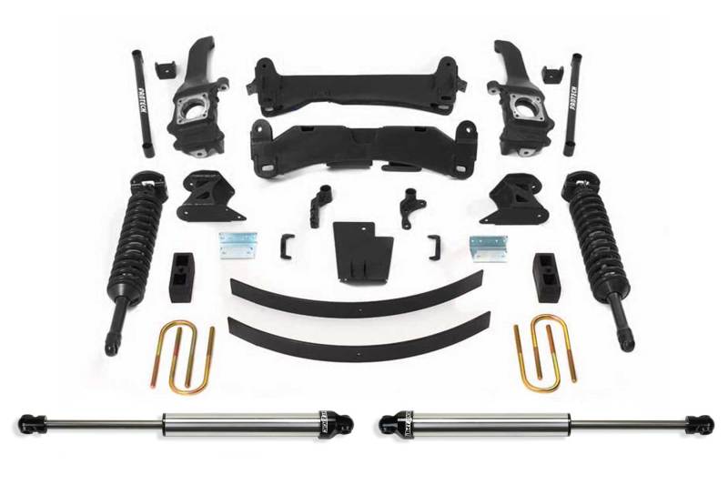 Fabtech 6? Performance System w/ Front Dirt Logic 2.5 Coilovers K7020DL Photo - Primary