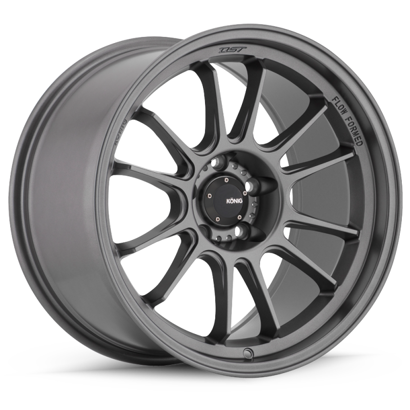 Konig Hypergram Wheel Matte Grey 18x8.5 +43 5X108 HG8850843G Photo - Primary
