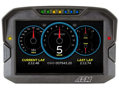 AEM CD-7 Non Logging Race Dash Carbon Fiber Digital Display (CAN Input Only) 30-5700 30-5700 Photo - out of package