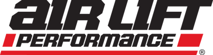 AIRLIFT 2.5 Gal Alum Air Tank - (4) 1/4" face ports, & 1/4" drain port - 20" L 12958 Logo Image