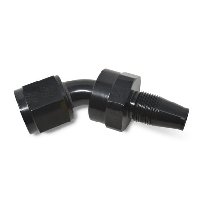 Russell -10 An Hose End Without Socket 45 Degree Polished & Black Anodized 615113 Photo - out of package